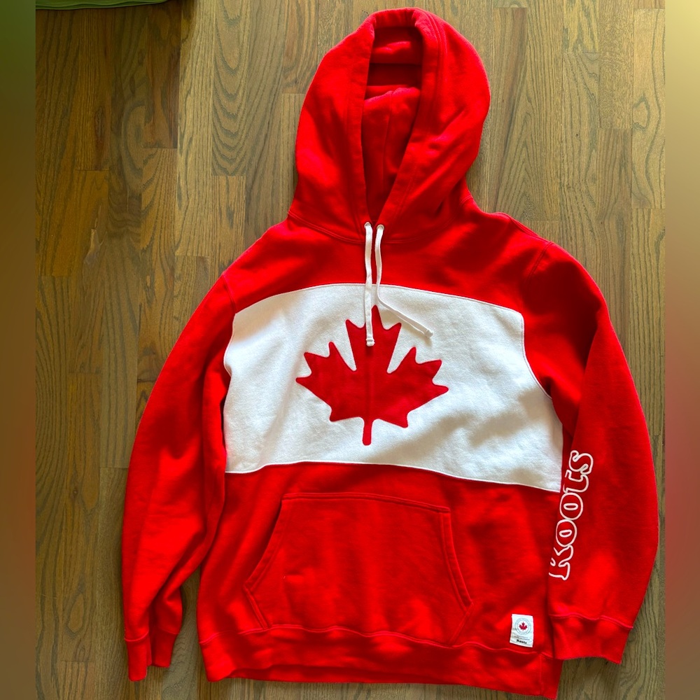Men’s XL Roots Canada Hoodie Sweatshirt. Superb condition, high quality.